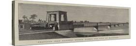 Proposed Iron Railway Bridge across the Nile at Mansurah-null-Stretched Canvas