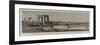 Proposed Iron Railway Bridge across the Nile at Mansurah-null-Framed Premium Giclee Print