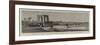 Proposed Iron Railway Bridge across the Nile at Mansurah-null-Framed Giclee Print