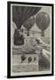 Proposed Method of Reaching the North Pole by Balloons, Balloons Starting, Balloons at Anchor-William Bazett Murray-Framed Giclee Print