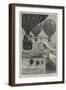 Proposed Method of Reaching the North Pole by Balloons, Balloons Starting, Balloons at Anchor-William Bazett Murray-Framed Giclee Print