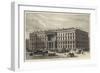 Proposed New Buildings of the General Post-Office, St Martin'S-Le-Grand-null-Framed Giclee Print