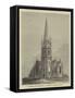 Proposed New Cathedral at Goulburn, New South Wales-null-Framed Stretched Canvas