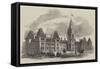 Proposed Parliament Buildings, Ottawa, Canada, Prize Design-null-Framed Stretched Canvas