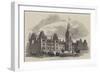 Proposed Parliament Buildings, Ottawa, Canada, Prize Design-null-Framed Giclee Print