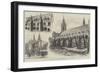 Proposed Restoration of the Exterior of Westminster Hall-Frank Watkins-Framed Giclee Print