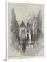 Proposed Site of the New Monumental Chapel, Westminster Abbey-Herbert Railton-Framed Giclee Print