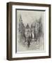 Proposed Site of the New Monumental Chapel, Westminster Abbey-Herbert Railton-Framed Giclee Print