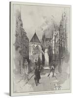 Proposed Site of the New Monumental Chapel, Westminster Abbey-Herbert Railton-Stretched Canvas