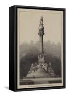 Proposed Triumphal Monument at Rio De Janeiro-null-Framed Stretched Canvas