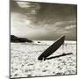 Propped Surfboard-Malcolm Sanders-Mounted Giclee Print