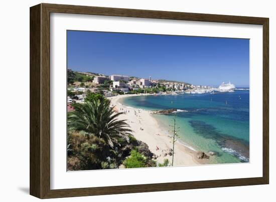 Propriano, Gulf of Valinco, Corsica, France, Mediterranean, Europe-Markus Lange-Framed Photographic Print