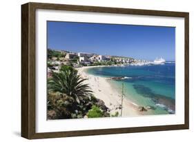Propriano, Gulf of Valinco, Corsica, France, Mediterranean, Europe-Markus Lange-Framed Photographic Print