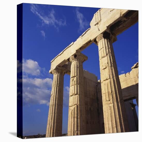 Propylaea, Acropolis, Athens, Greece-Roy Rainford-Stretched Canvas