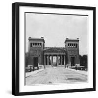 Propylaen, Munich, Germany, C1900-Wurthle & Sons-Framed Photographic Print