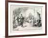 Proscribed: an Incident in the French Revolution 1796-Henry Gillard Glindoni-Framed Giclee Print