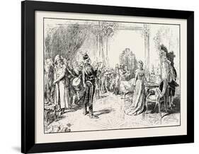 Proscribed: an Incident in the French Revolution 1796-Henry Gillard Glindoni-Framed Giclee Print