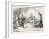 Proscribed: an Incident in the French Revolution 1796-Henry Gillard Glindoni-Framed Giclee Print