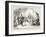 Proscribed: an Incident in the French Revolution 1796-Henry Gillard Glindoni-Framed Giclee Print