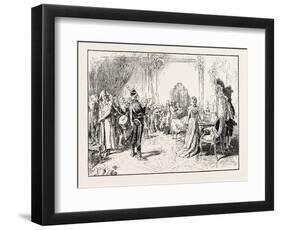 Proscribed: an Incident in the French Revolution 1796-Henry Gillard Glindoni-Framed Giclee Print