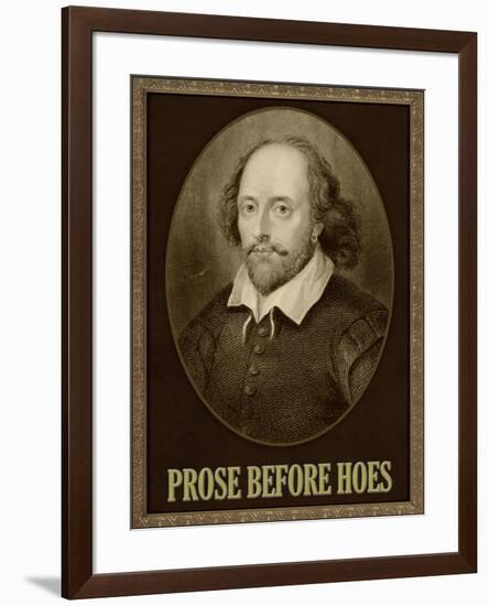 Prose Before Hoes-null-Framed Poster