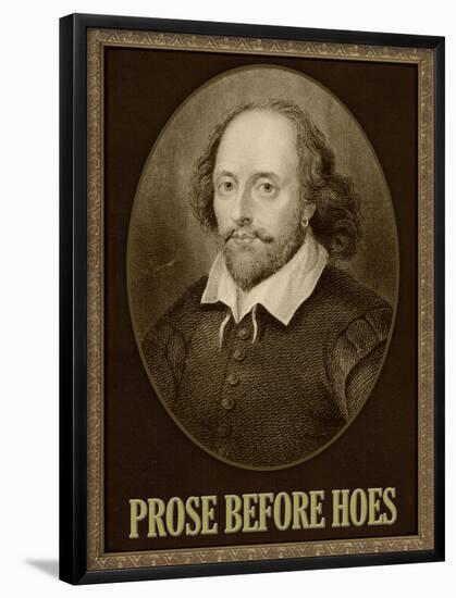 Prose Before Hoes-null-Framed Poster