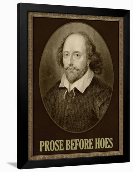 Prose Before Hoes-null-Framed Poster