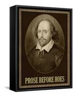 Prose Before Hoes-null-Framed Stretched Canvas