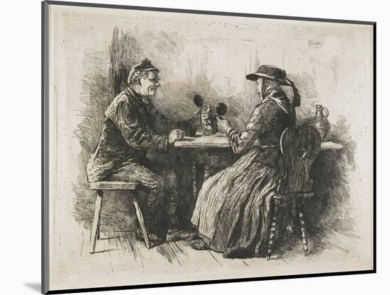 Prosit!, 1886-Robert Koehler-Mounted Giclee Print