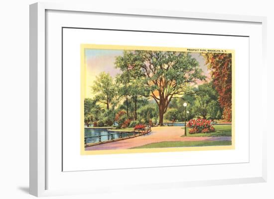 Prospect Park, Brooklyn, NY-null-Framed Art Print