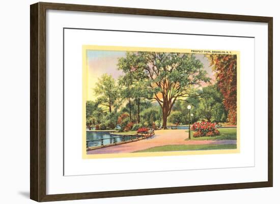 Prospect Park, Brooklyn, NY-null-Framed Art Print