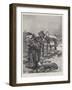 Prospecting for Gold in British Columbia, a Portage-Richard Caton Woodville II-Framed Giclee Print