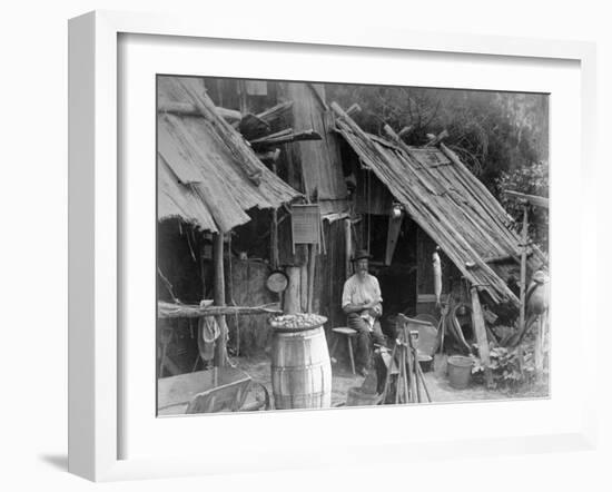 Prospector, Gippsland, Victoria, Australia, 1886-null-Framed Giclee Print