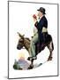 "Prospector", July 13,1929-Norman Rockwell-Mounted Giclee Print