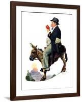 "Prospector", July 13,1929-Norman Rockwell-Framed Giclee Print