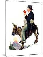 "Prospector", July 13,1929-Norman Rockwell-Mounted Giclee Print