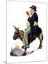 "Prospector", July 13,1929-Norman Rockwell-Mounted Giclee Print