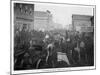 Prospectors Crowd Front Street, Nome, Alaska, at the Height of the Gold Rush-null-Mounted Photographic Print