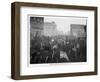 Prospectors Crowd Front Street, Nome, Alaska, at the Height of the Gold Rush-null-Framed Photographic Print