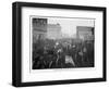 Prospectors Crowd Front Street, Nome, Alaska, at the Height of the Gold Rush-null-Framed Photographic Print