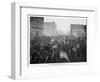 Prospectors Crowd Front Street, Nome, Alaska, at the Height of the Gold Rush-null-Framed Photographic Print