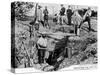 Prospectors Digging for Gold on the Rand in South Africa-null-Stretched Canvas
