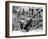 Prospectors Digging for Gold on the Rand in South Africa-null-Framed Photographic Print