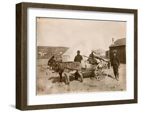 Prospectors Outfit Goldfield, Nevada-P.E. Larson-Framed Art Print