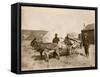 Prospectors Outfit Goldfield, Nevada-P.E. Larson-Framed Stretched Canvas