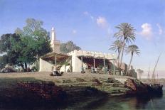 Ruins of the Mosque of the Caliph El Haken, Cairo, c.1840-Prosper Georges Antoine Marilhat-Giclee Print