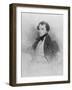 Prosper Mérimée, 1829-Achille Deveria-Framed Giclee Print
