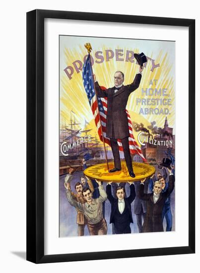 Prosperity at Home, Prestige Abroad-null-Framed Art Print