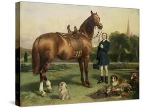 Prosperity-Edwin Henry Landseer-Stretched Canvas