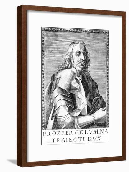 Prospero Colonna, Mil.-null-Framed Art Print